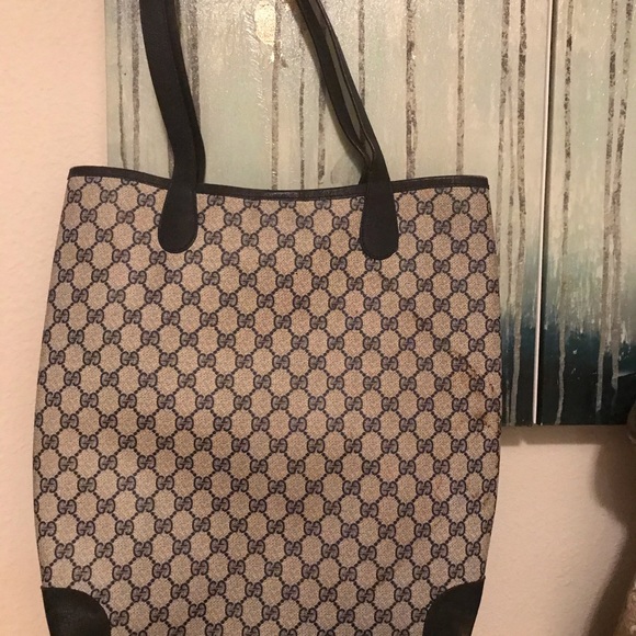 Vintage GUCCI TOTE - RARE - Picture 3 of 5
